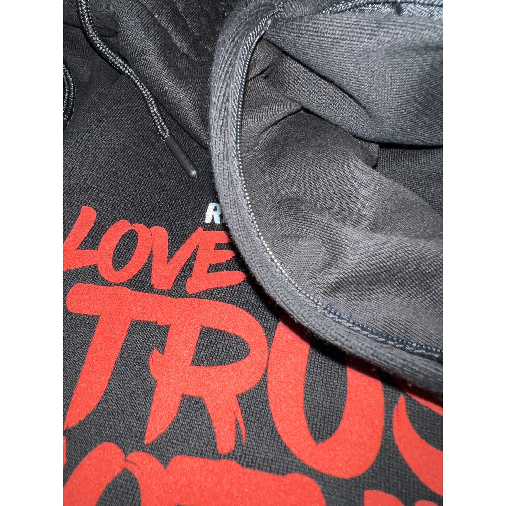 Black "Love Nothing Trust Nothing" Sweat Pants | BlackSyndicate