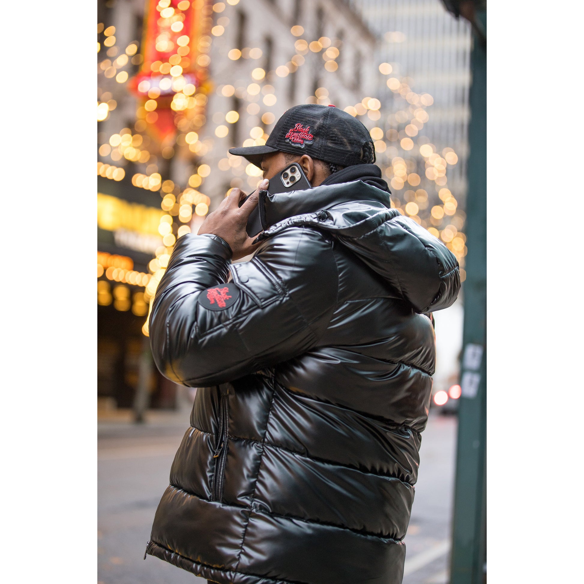 Puffer "Rainy City" Jacket | Best Jacket |  Black Syndicate