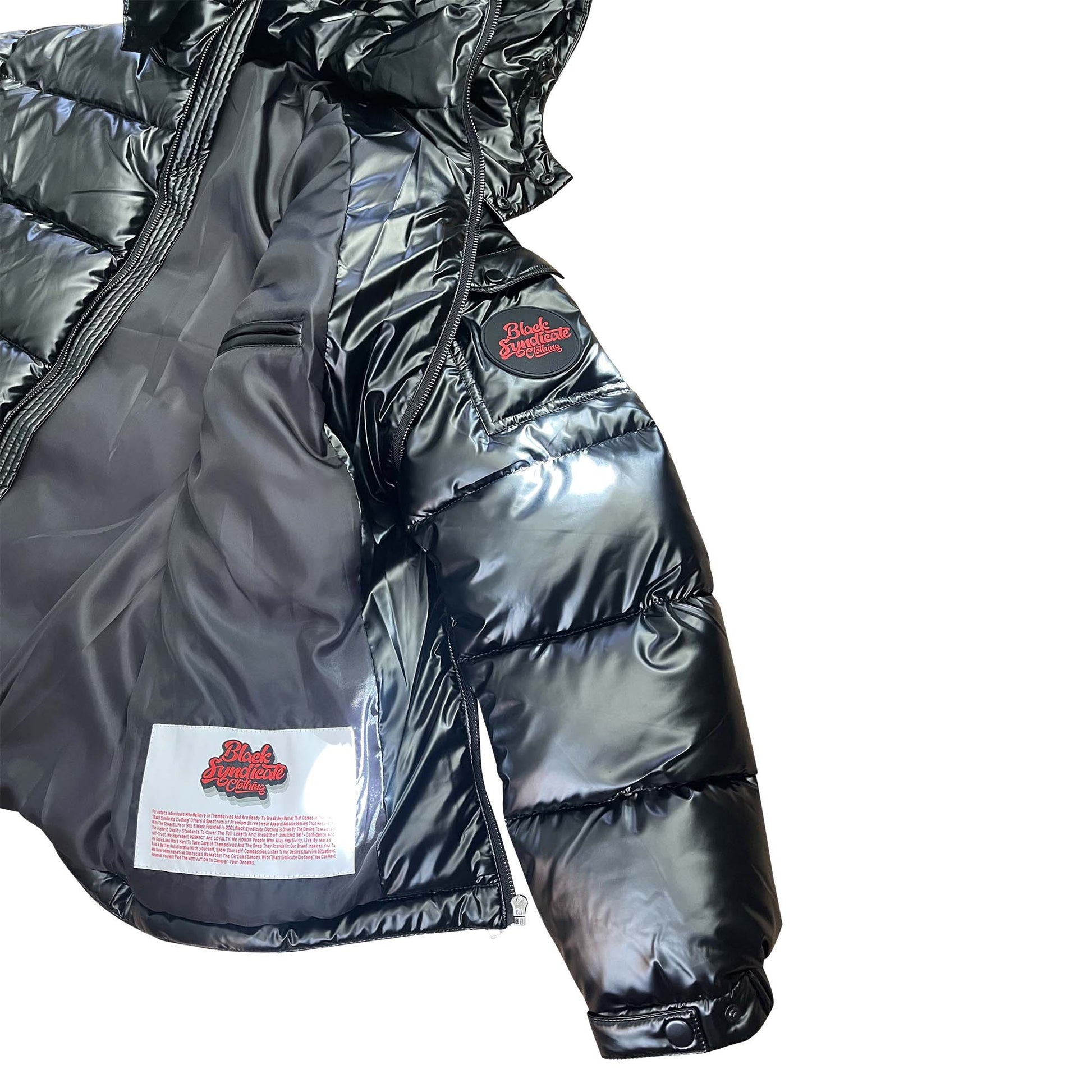 Puffer "Rainy City" Jacket | Best Jacket |  Black Syndicate